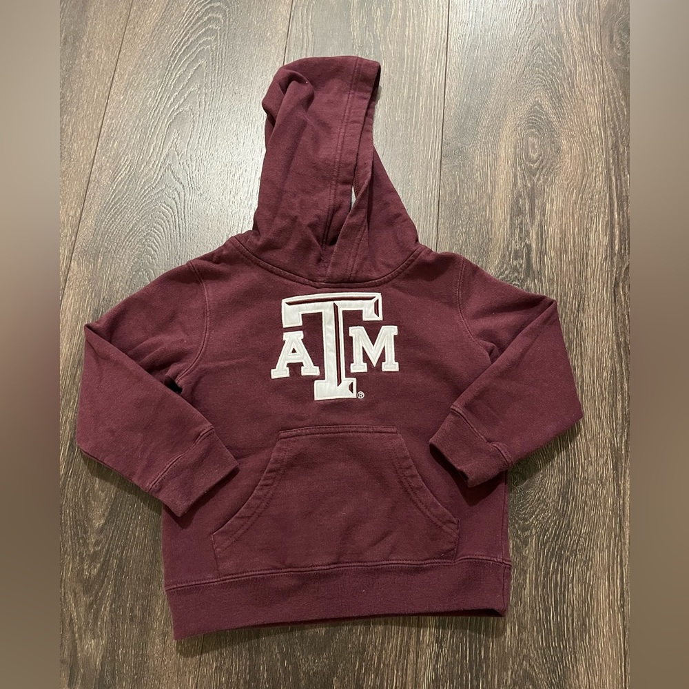Texas A&M Aggies Pullover Hoodie Size 3T